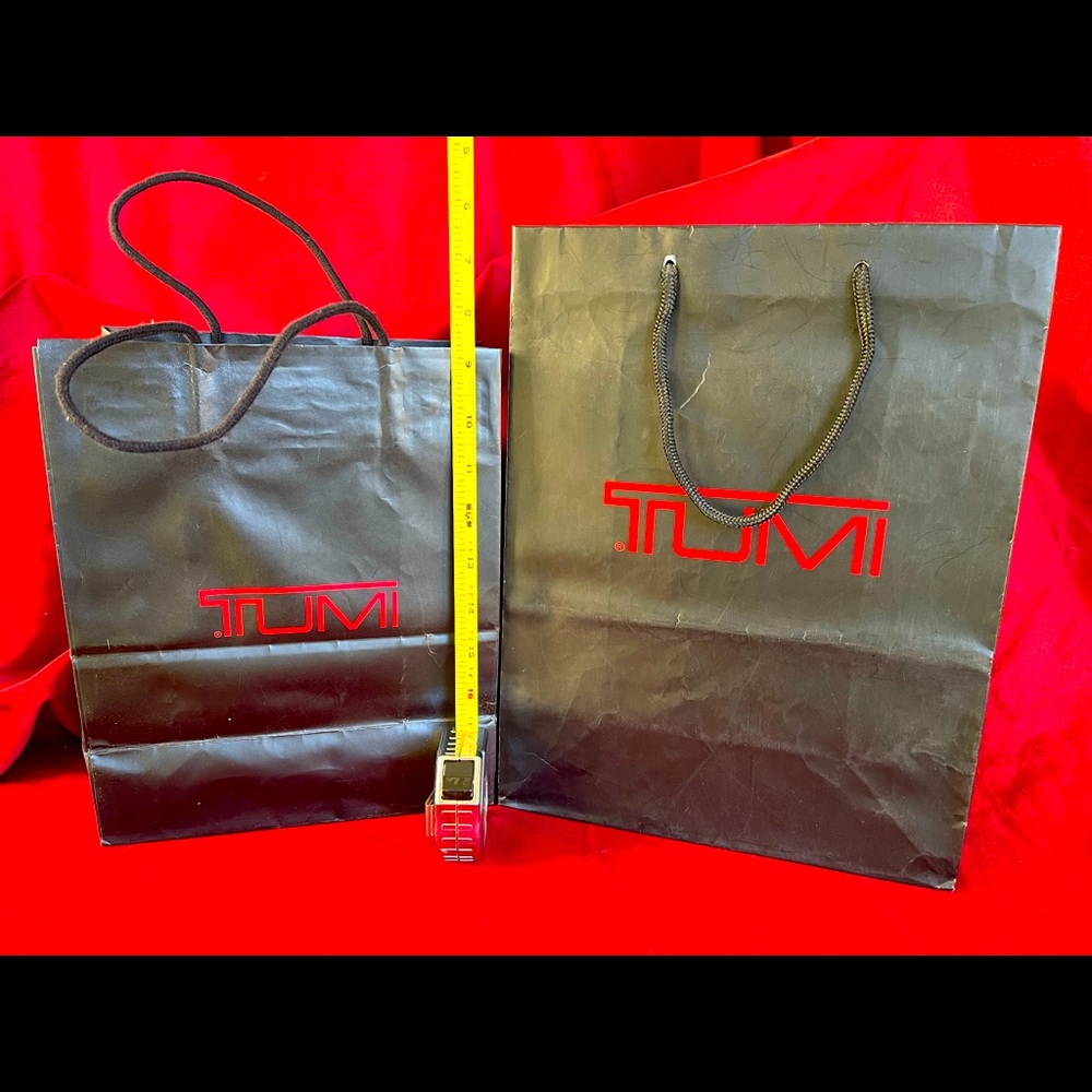 2 Tumi Shopping Bags